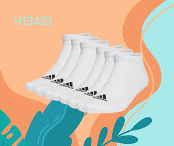 Medias Acolchadas al Tobillo Sportswear 6 Pares-HT3433