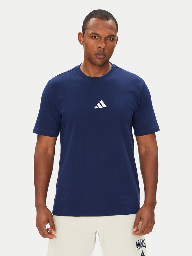 Polo de tejido de punto simple Essentials Small Logo-JF1093