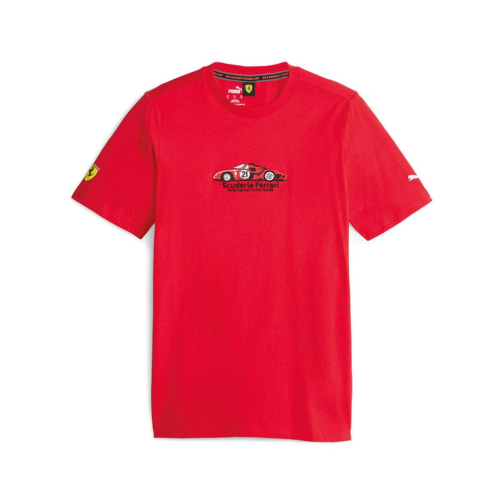 POLO PUMA FERRARI RACE GRAPHIC TEE-620947 02