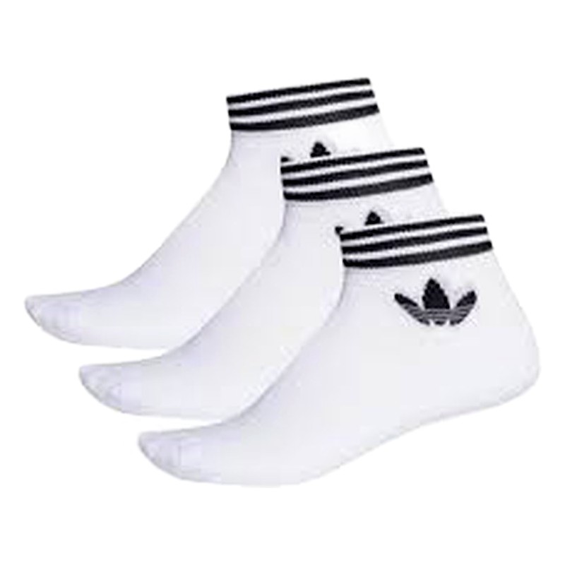 Medias Tobilleras Island Club Trefoil 3 Pares-EE1152