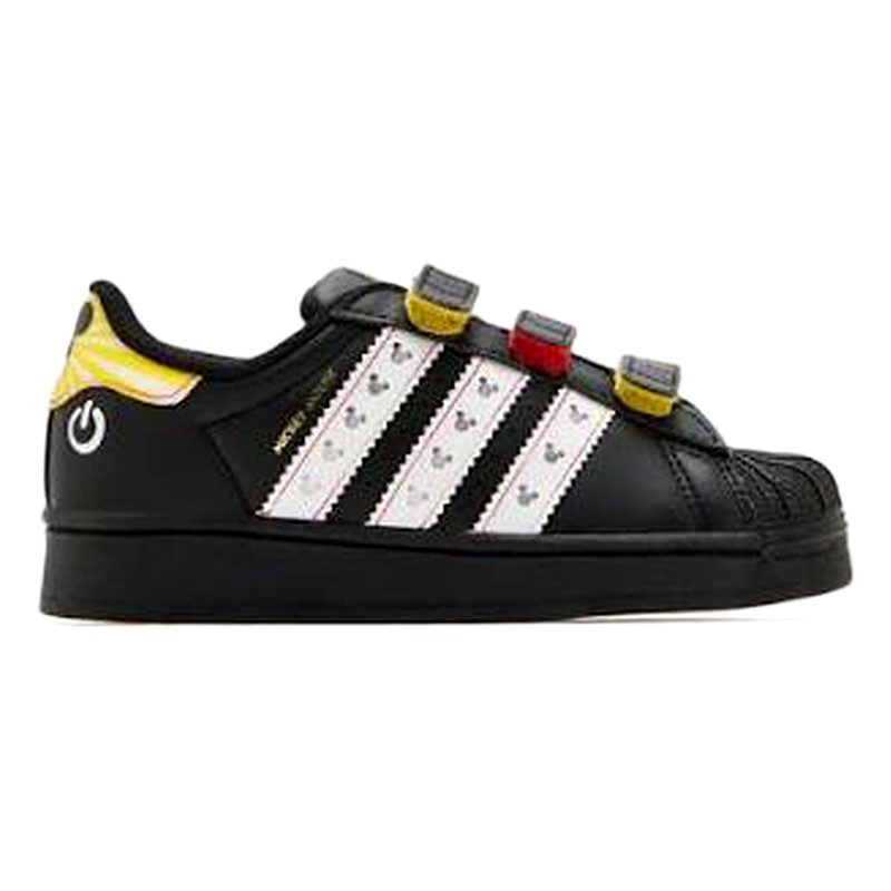 Zapatillas Superstar adidas Disney con Luces Led y Cierre por Contacto para Niños-JP8087
